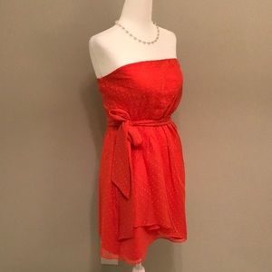 Express Strapless Dress